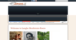 Desktop Screenshot of langhe.it